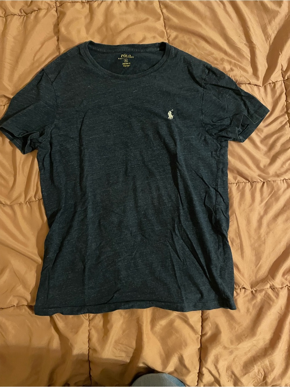 Polo by Ralph Lauren Dark Navy Crewneck Tee with White Pony